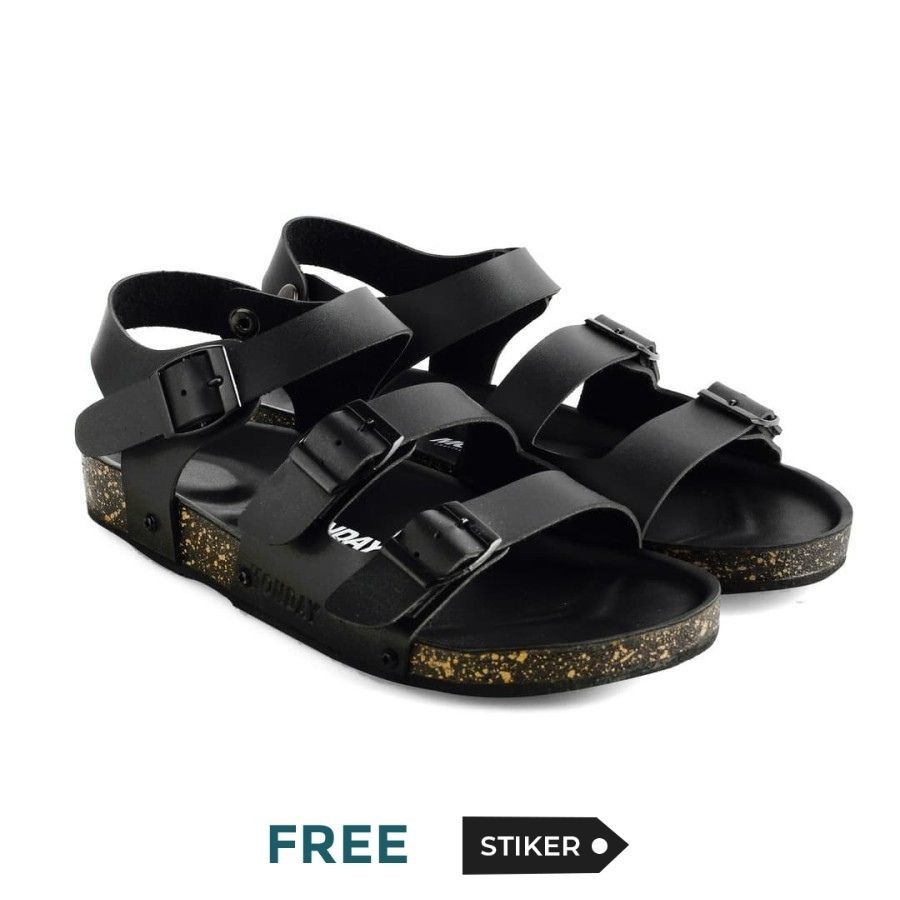 Monday Sandal Pria | Swing Black