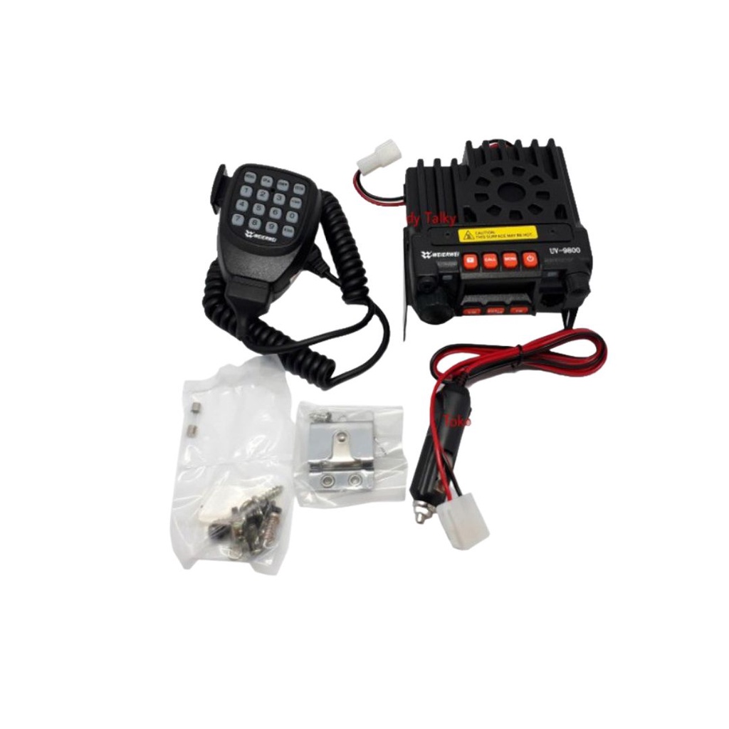 RADIO RIG WEIERWEI UV 9800 NEW ORIGINAL GARANSI RESMI POSTEL