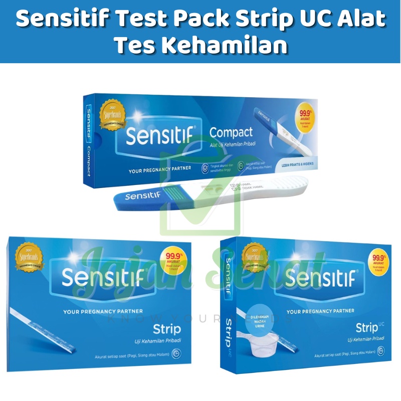 Sensitif Test Pack Strip UC Alat Tes Kehamilan