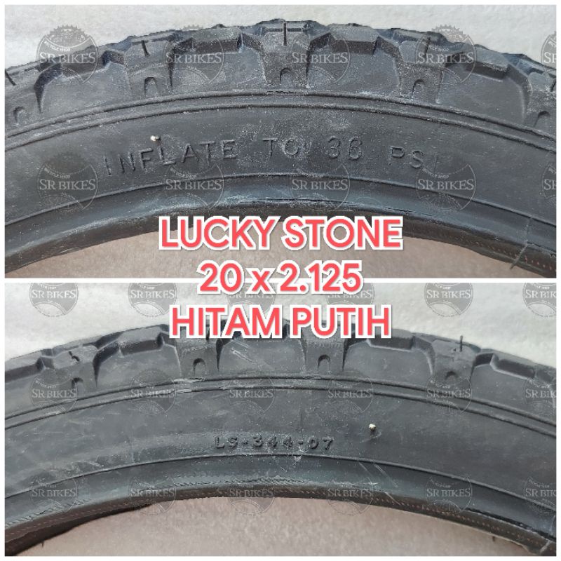 Ban Luar 20 x 2.125 ETRTO 57-406 Sepeda BMX Lipat Minion. LUCKY STONE