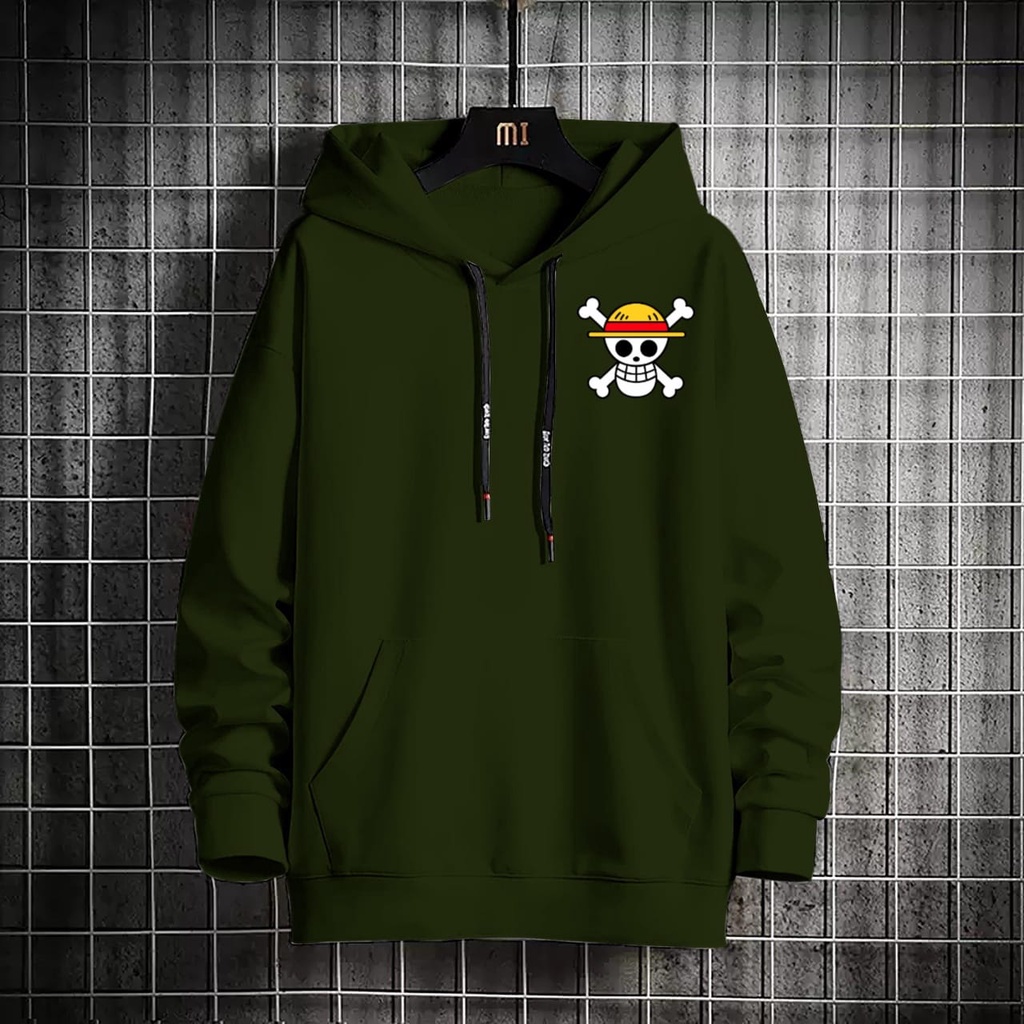 BISA COD / Sweater Hoodie Luffy / hoodie kekinian / hoodie termurah / hoodie terlaris / fashion pria terbaru-mukzhop