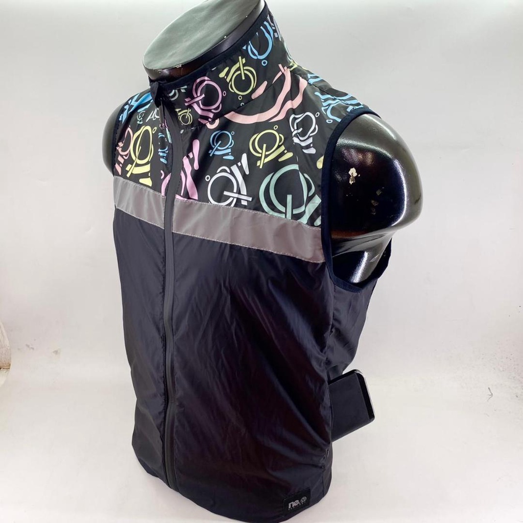 Rompi Sepeda Lipat Vest Jacket Windbreaker