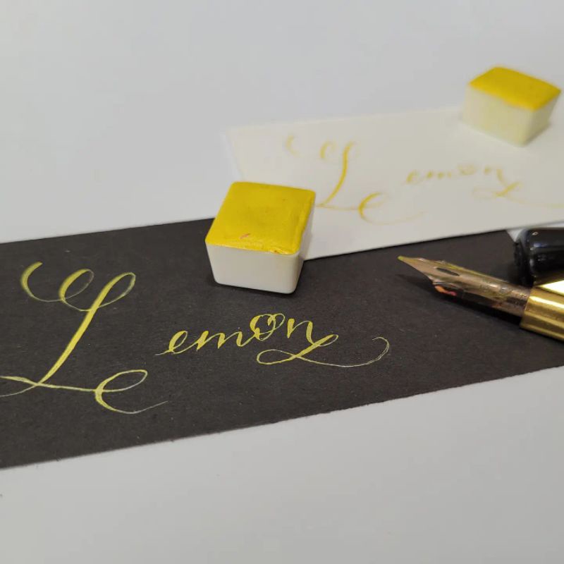 

Lemon - Handmade watercolors Evolved collection