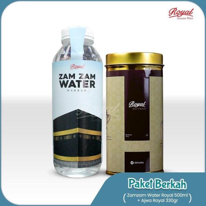 

[PAKET BERKAH] KURMA AJWA AL-MADINAH ROYAL 330GR & AIR ZAM ZAM ROYAL DFDFG3545