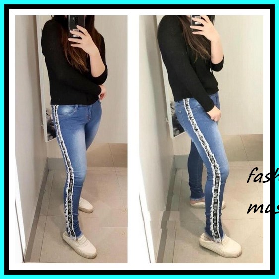 Galeno Celana Jeans Sobek Lapis Brown 902 /Jeans Termurah Levis Myredo - Celana Panjang Jeans Wanita