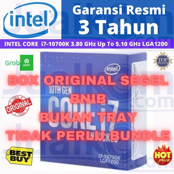 Processor Intel Core i7-10700K Box