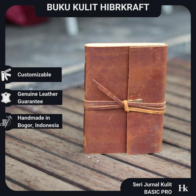 

Office & Stationery | Buku Tulis | Buku Jurnal Kulit Eksklusif Hibrkraft - Basic Pro Small | Best Seller