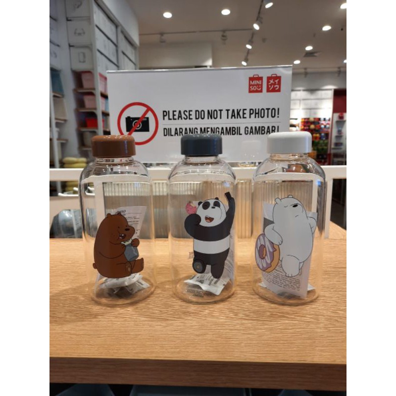 3wrn MINISO WE BARE BEARS TUMBLER 600ml