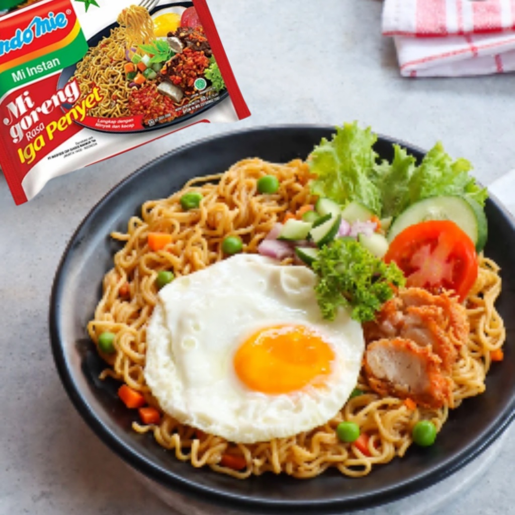 

Indomie Goreng Rasa Iga Penyet Murah Asli indofood Halal