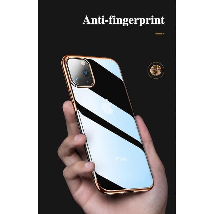 PLATING CROME SAMSUNG A51 CLEAR CASING COVER ORIGINAL SOFT CASE