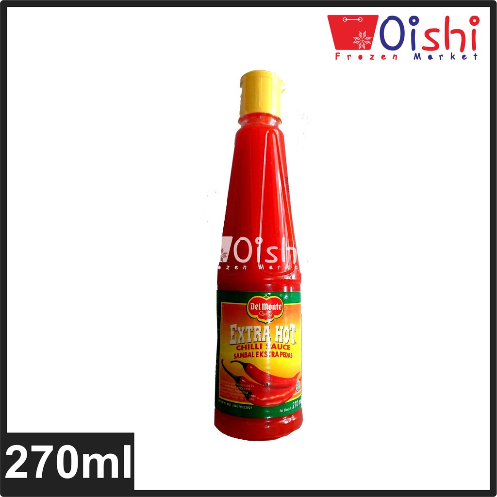 

Del Monte (Delmonte) Extra Hot Chilli Sauce Bottle 270ml