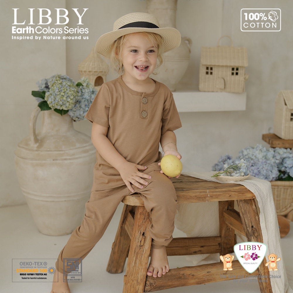 CBK - LIBBY FAVE SET Stelan Oblong Pendek Celana Panjang