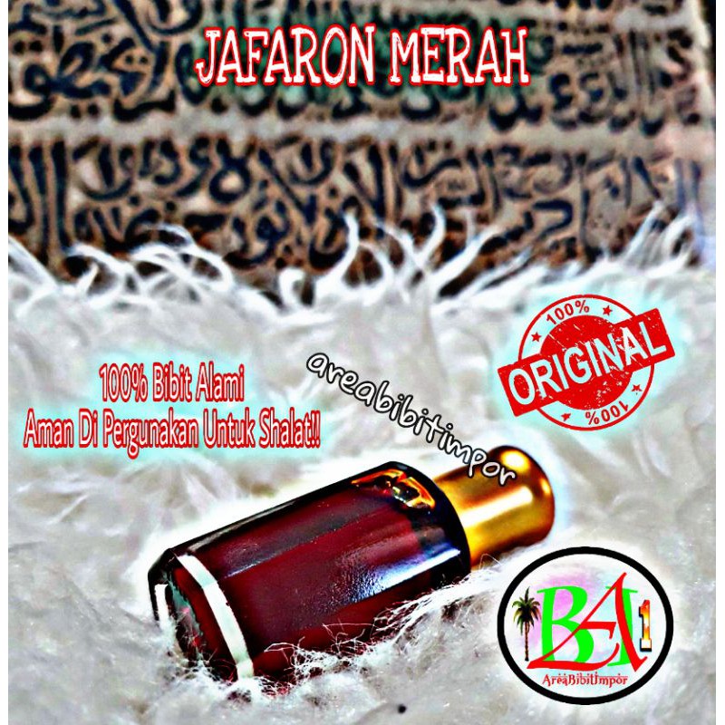 Bibit minyak jafaron merah/ zafaron/ sefron oil irani