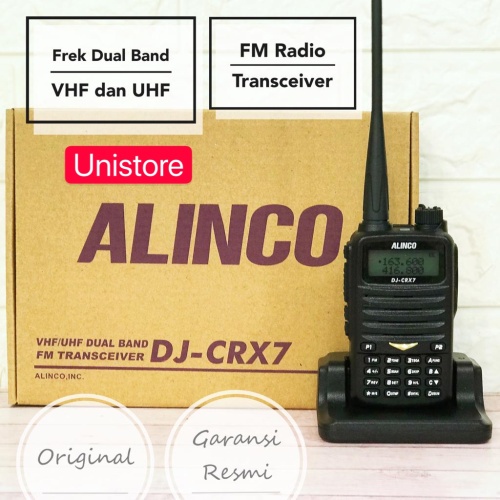 HT Alinco CRX7 Handy Talky Alinco CRX 7 Walkie Talkie Alinco CRX7