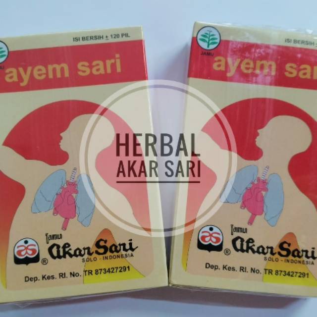 

Akar Sari - Ayem Sari Pil - Menguatkan Jantung