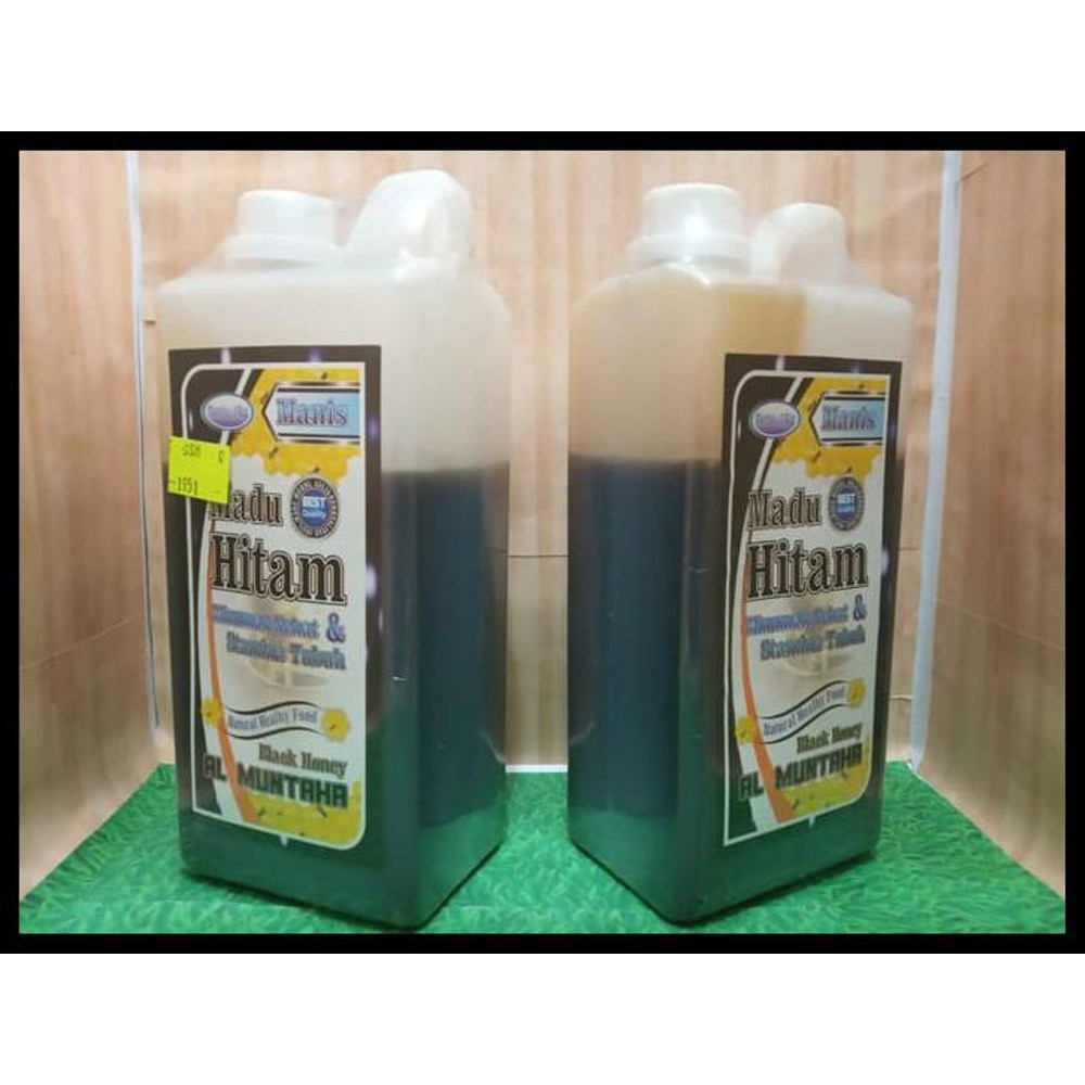 

Madu Hitam Manis AL MUNTAHA | Mengobati TBC 1kg