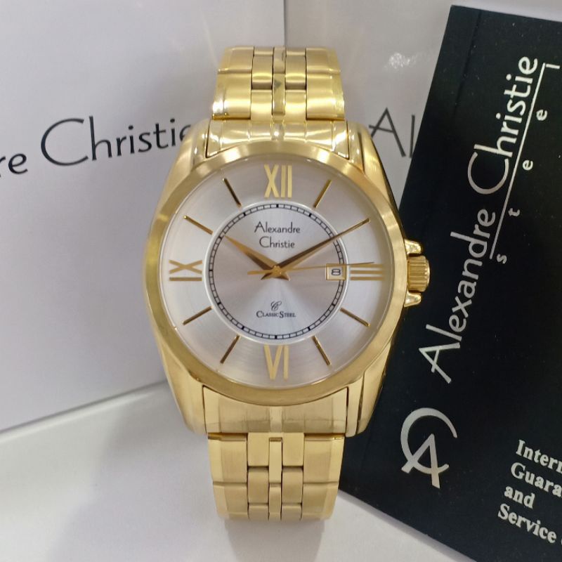 ALEXANDRE CHRISTIE 8427 / 8427MD PRIA ORIGINAL GARANSI 1TAHUN