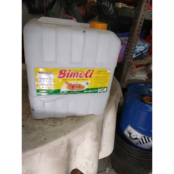 JERIGEN BEKAS MINYAK GORENG 18: LITER