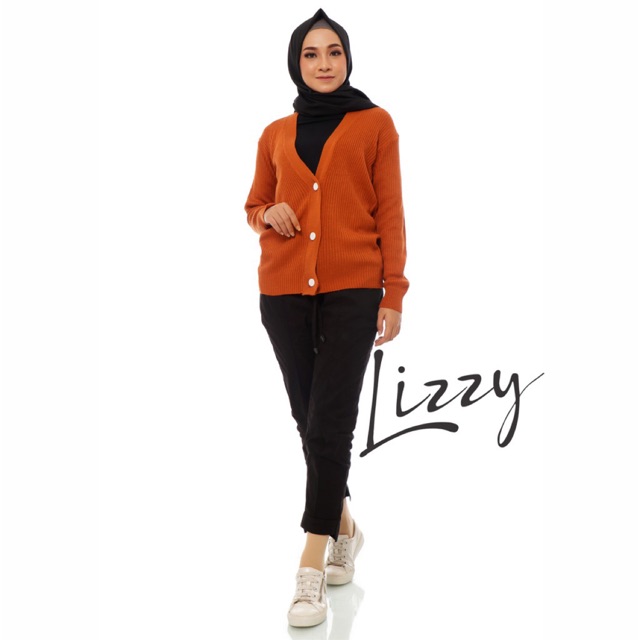 Lizzy - BIG BUTTON CARDIGAN