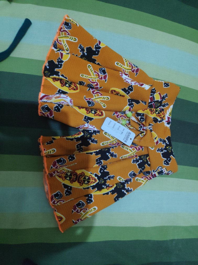 Rok Celana Motif Uk 1-2 Tahun / Rok Celana Bawahan Anak Perempuan Murah Motif Batik Abstrak Salur