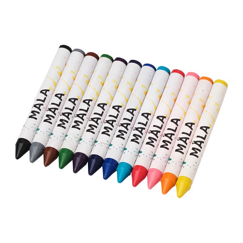 MALA Crayon lilin warna campuran