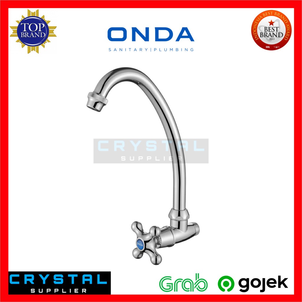 KRAN ANGSA ONDA V 638 CU 1/2" inch / Keran Cuci Piring Dapur V638CU