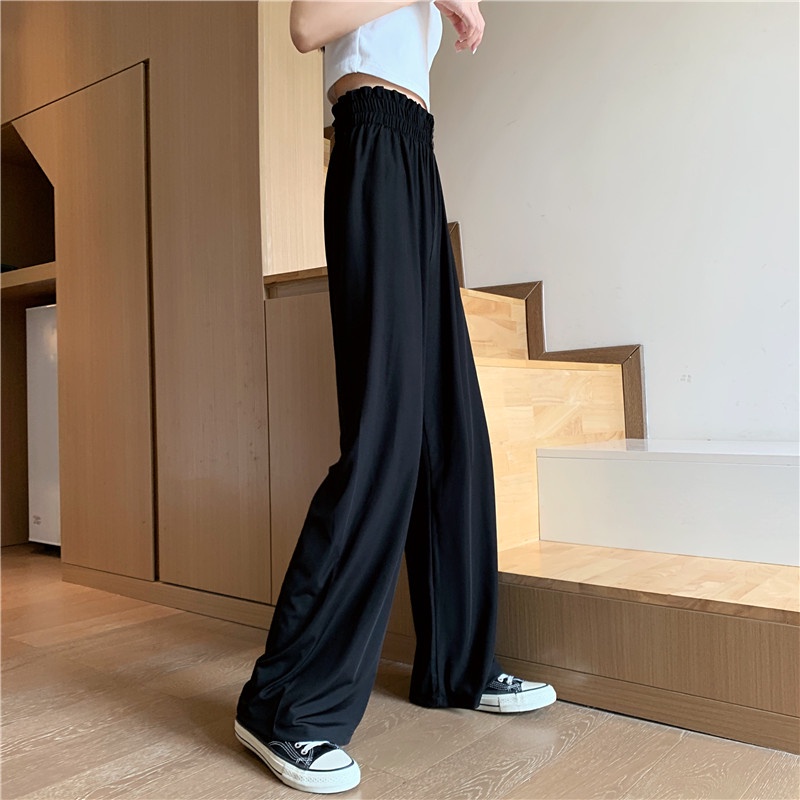 CELANA KULOT CRINKLE HIGHWAIST PANTS CELANA KOREA