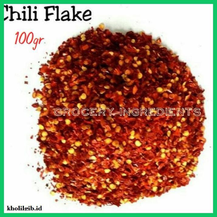 

Aneka-Sambal- Chili Flake / Cabe Cacah / Chili Dried - 100Gr -Pedeeeeeezzzzzzz.