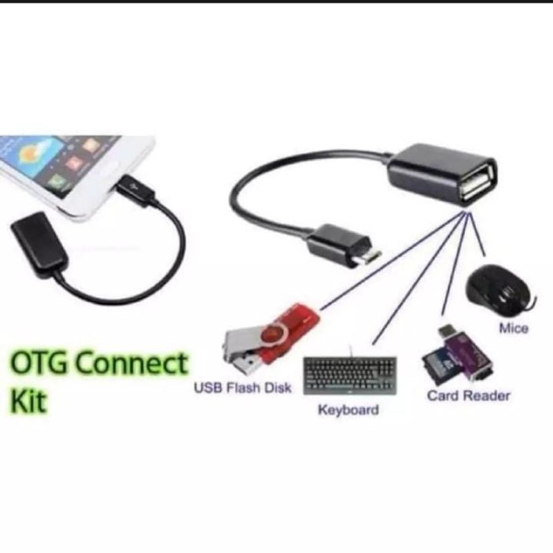 Kabel OTG (On The Go) / Kabel OTG Micro For Android