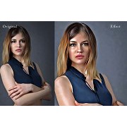 Oil Canvas Art - Photoshop Action