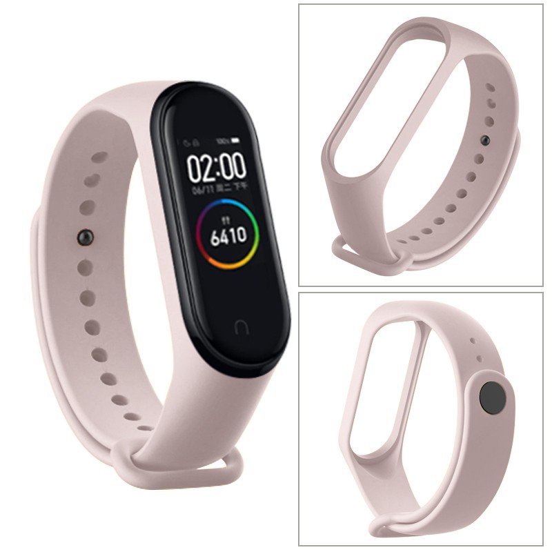 Xiaomi Miband 3/4 Strap Mi Band 5/6 Silikon Karet Replacement Band Strap MULTI COLOR