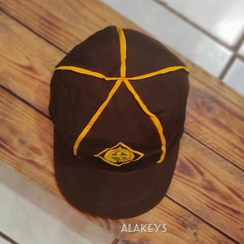 TOPI SIAGA ANAK PRAMUKA PUTRA DAN PUTRI HARGA GROSIR