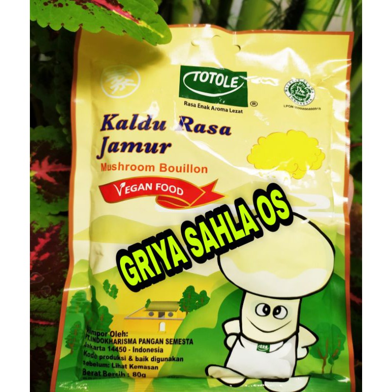 

(MIN.BELI 2PCS)TOTOLE KALDU JAMUR 80gr dan AYAM 100gr-ED 2025