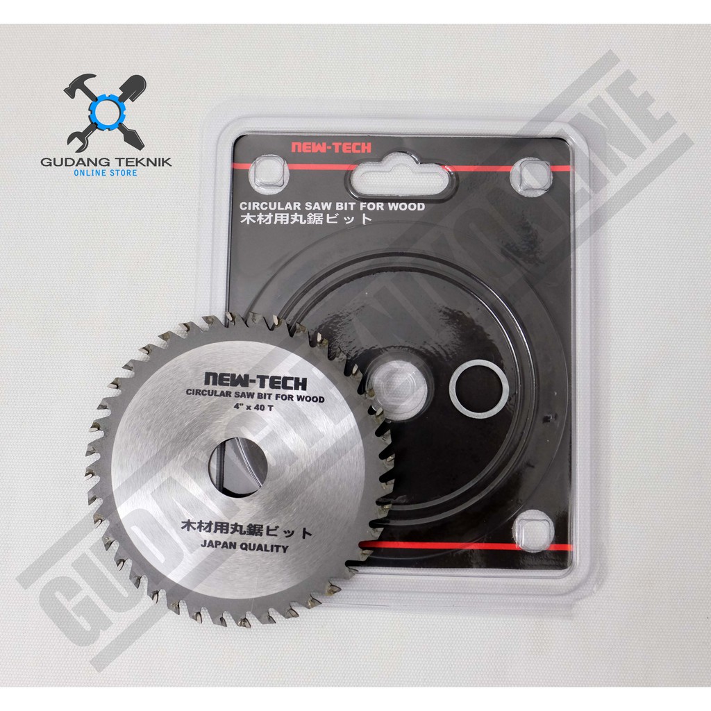 Mata Pisau Circular Saw New-Tech 4 Inch 40 T - Mata Gergaji Circle 4inch 4&quot;