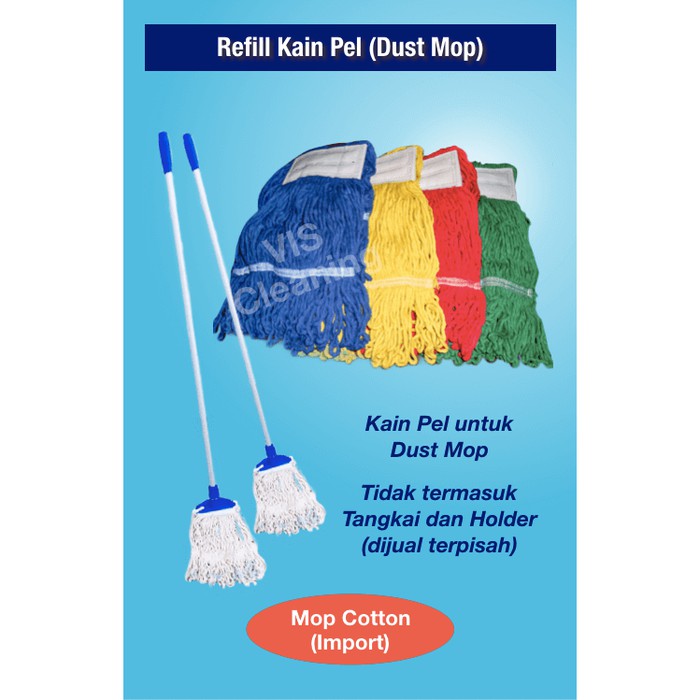 Refill Kain Pel (Mop Cotton Impor)