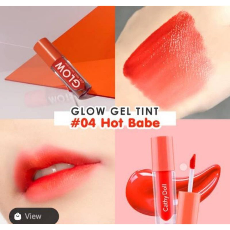 CATHY DOLL GLOW GEL TINT X BRIGHTWIN WIN METAWIN BRIGHT VACHIRAWIT LIP TINT