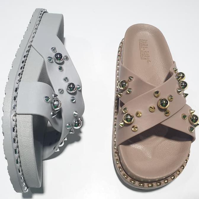 Jelly Sendal Bara Bara Sandal Wanita Barabara Import Bbj1823Slpb G4521