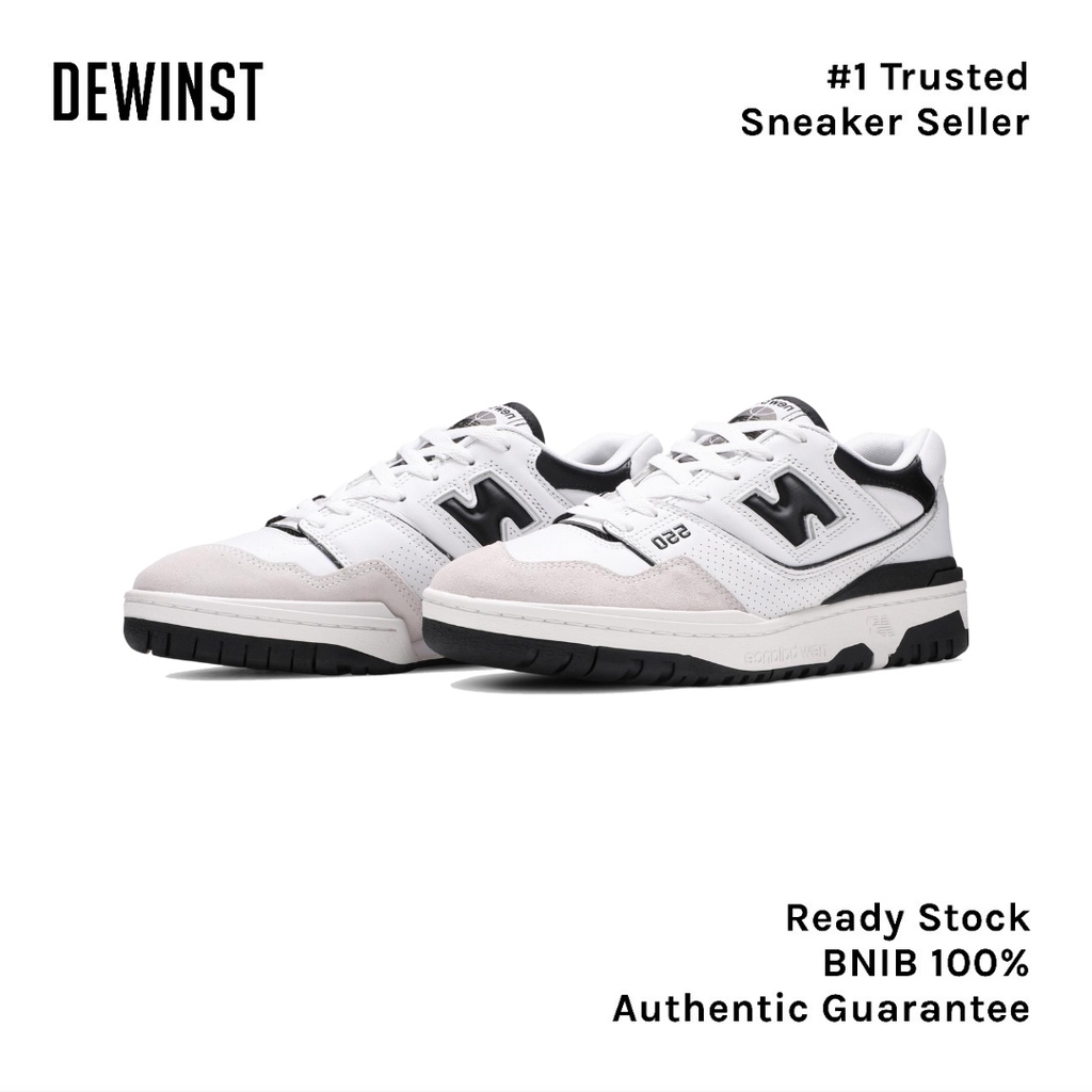 NEW BALANCE 550 "Sea Salt Black" BNIB RESMI ORIGINAL