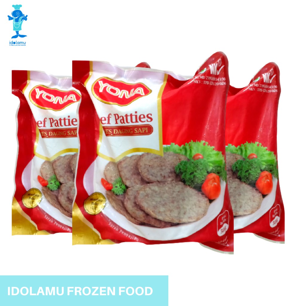 

beef patties 500 gr YONA