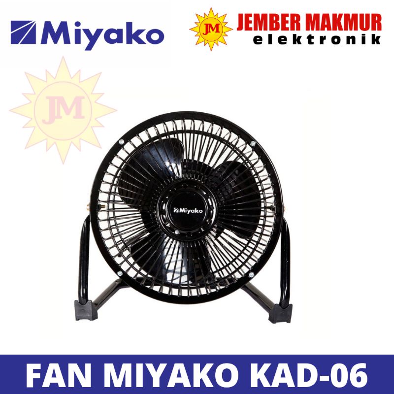 MIYAKO Desk Fan KAD-06 Kipas Angin Meja kad06 fan besi industrial fan power fan Miyako