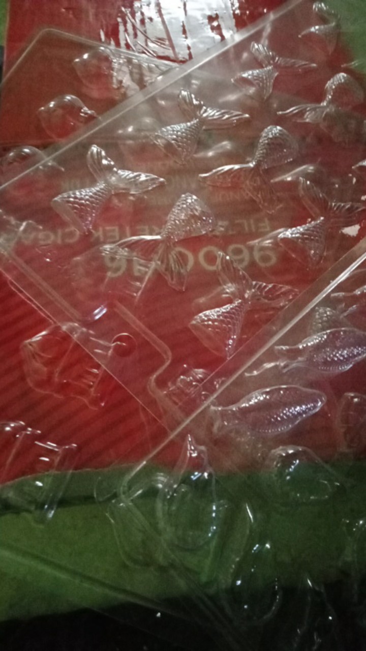 Mk-0159 Cetakan Coklat Cetakan Mika Idul Fitri Kubah Masjid