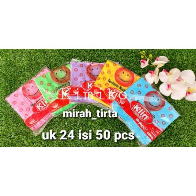 Kresek olshop motif SMILE 24 terima kasih . Kantong kresek HD klin