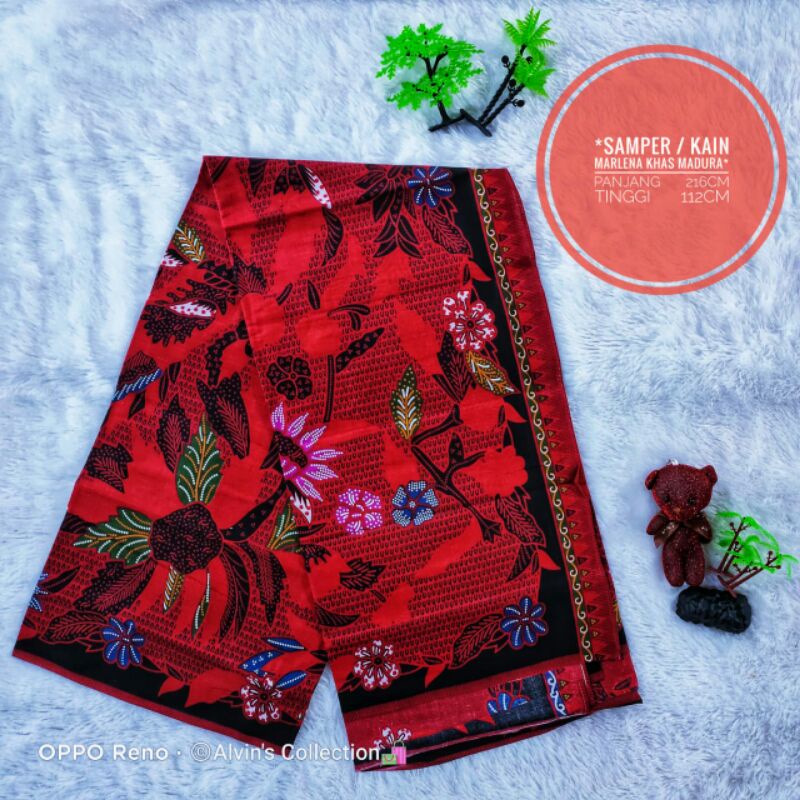 KAIN MARLENA ASLI MADURA / KAIN KHAS MADURA / MARLENA /KAIN BATIK