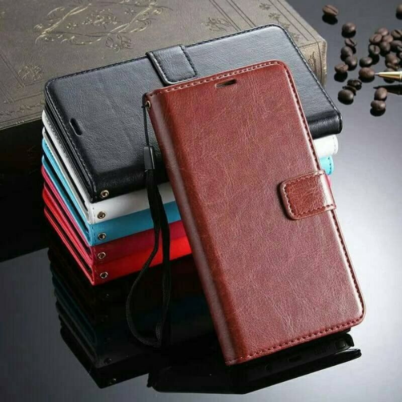 VIVO Y50 Y51 2020 Y53 Y71 Y81 Y83 Y91 Y91C Y93 Y95 Y1S Y51S Y51A Y53S Y70S FlipCase Kulit wallet Lea
