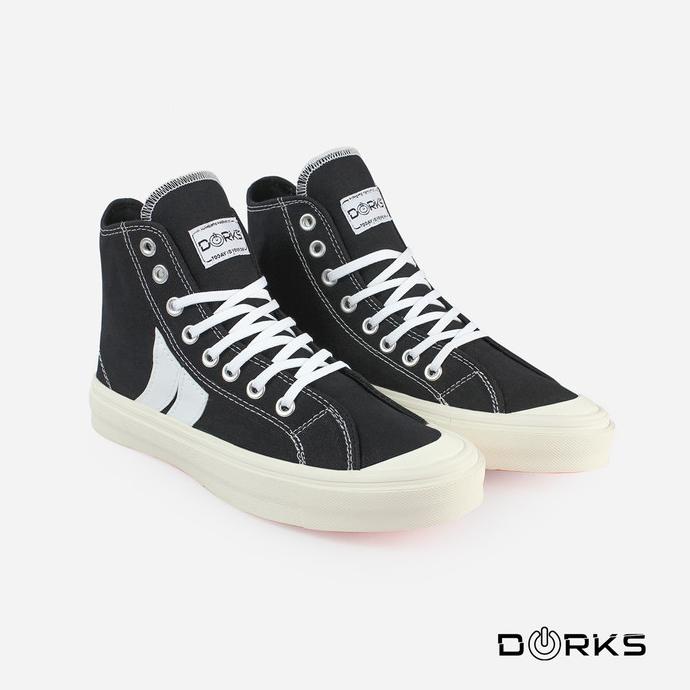 DORKS Classic High Black | Sepatu Original | Sepatu Unisex