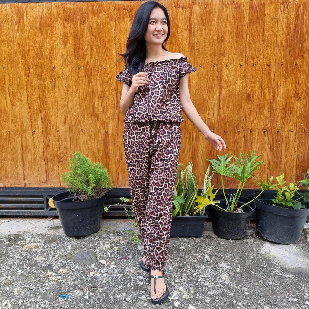 Jumpsuit sabrina panjang bali