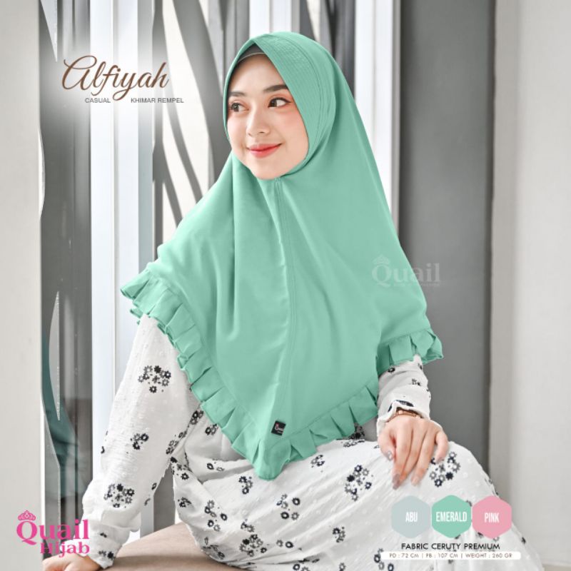 Alfiyah Khimar QuaiL Hijab