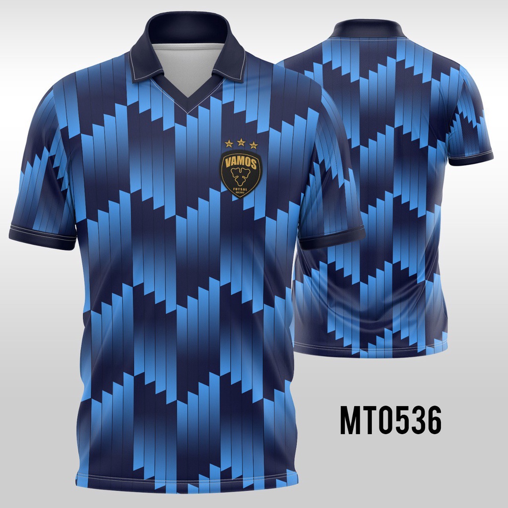 Kaos Atasan Jersey Futsal Vamos Mataram - MT0536 Size XS - 6XL