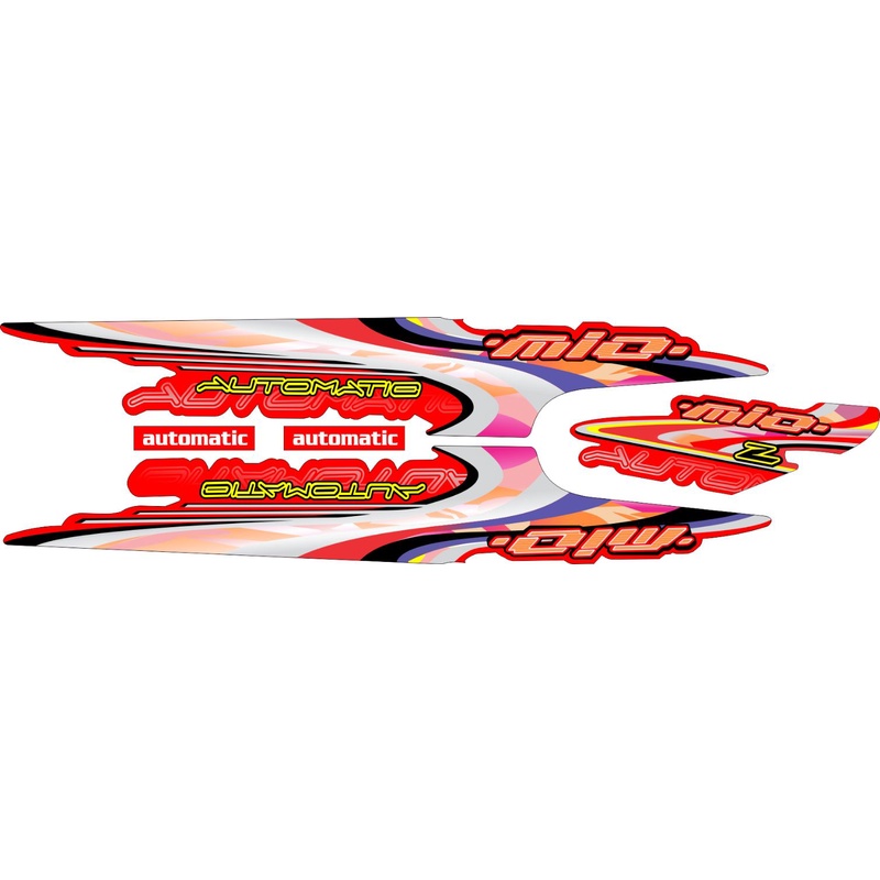 STRIPING MIO SPORTY STRIPING MIO SMILE STRIPING MIO THAILAND