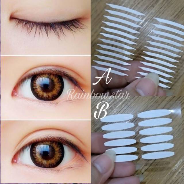 Invisible Double Eyelid Scott/Sticker/Double Side Eyelid Tape/Skot Mata Bening Dua Sisi/Eyelid Tape